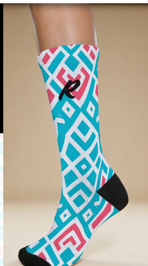 Custom socks and sleeves
